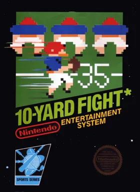 10-Yard Fight (USA, Europe) box cover front